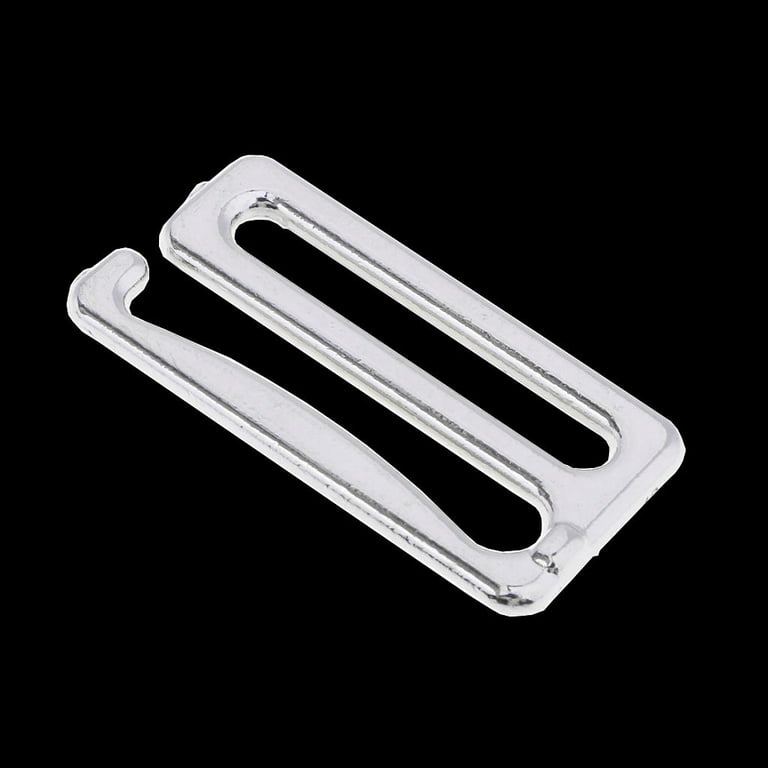 10 Pieces Metal Bra Strap Adjuster Slider Hook Supplies Sewing Craft , 26mm