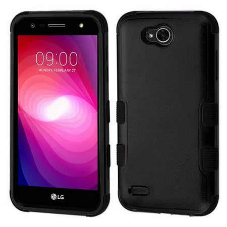 For LG X Power 2 Case / LG X Charge Case / LG Fiesta LTE Case / LG K10 Power Case / LV7 Dual Layer Natural Tuff Armor Hybrid Silicone Phone Cover