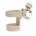 thumbnail image 1 of YSTIANN 360 Degree Rotation Adjustable Cup Holder for Wheelchairs, Bikes, Walkers - Large Design Portable Detachable Safe Attachment, Khaki-1Pcs WJ85-3207, 1 of 8