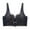 Black, variant on Ltctricy Women's Push up Bras Comfortable Wireless Full Coverage Floral Lace High Support Bralettes Lift up Bras