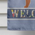 thumbnail image 4 of Carolines Treasures BB5516CHF English Cocker Spaniel Welcome Flag Canvas House Size, 4 of 4