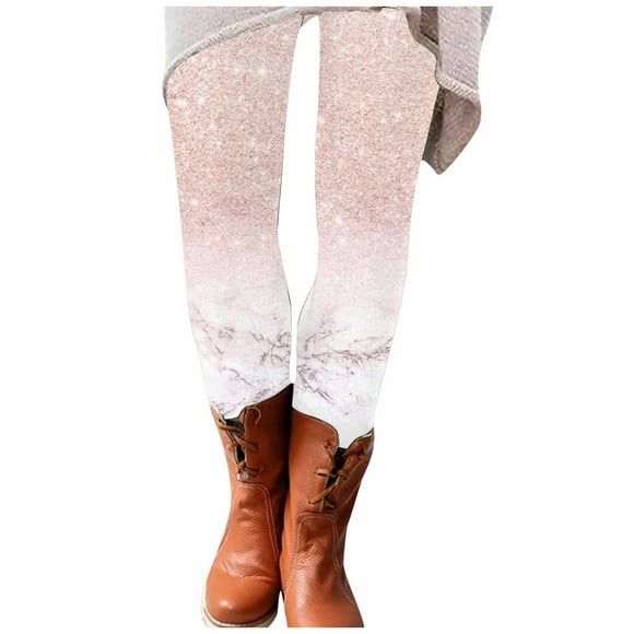 HOT SALE!Sequin Pants for Women Fashion Y2K Yoga Workout Leggings High Waisted Elastic Streetwear Cozy Lounge Slacks Compression Tummy Control Yoga Tights Stretch Flash Printing Yoga Slim Sweatpants
