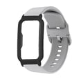thumbnail image 6 of M Buder Watch Band with Case 20mm Waterproof Soft Silicone Adjustable Size Lightweight for OPPO Free Gray, 6 of 9