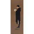 thumbnail image 3 of William Nicholson 8x14 Black Modern Framed Museum Art Print Titled - Hamlet (1898), 3 of 5