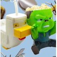 thumbnail image 1 of Chicken Jockey Popcorn Bucket Minecraft Movie New, 1 of 6