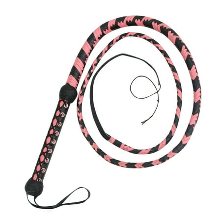 06 feet long 12 plait Genuine Real Leather Bull Whip Heavy duty Bullwhip