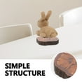 thumbnail image 4 of Shisuyan Support d'Affichage pour Poupée en Feutre Support d'Affichage pour Poupée Base en Bois, 4 of 9