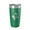 Green, variant on Arrowhead Lake Map Tumbler Travel Mug Insulated Laser Engraved Coffee Cup Poconos Pennsylvania 20 oz White