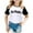 Black, variant on Toddler Girl's T-Shirt Los Angeles Printed Raglan Short Sleeve T Shirt Children Tees
