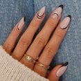 thumbnail image 3 of 4 Ensembles de Ongles Courts en Forme d'Amande STYLE Ins Armure Pièces Ongles Pressés Finis, 3 of 6