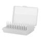 thumbnail image 4 of 12 unids/caja de fresas de Pulido Dental, pulidor de piedra Dental, juego de brocas VW253 F, 4 of 8