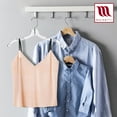 thumbnail image 6 of Mainetti Brand Plastic Clothes Top Hangers in clear 100 Count, 6 of 7
