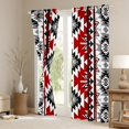 thumbnail image 3 of Manfei Boho Hippie Aztec Blackout Curtains Set of 2 (52x84 Each), Retro Geometric Abstract Window Curtains, Tribal Western Style Curtains and Drapes, Curtains and Drapes Decor, 3 of 6
