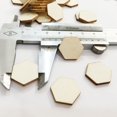 thumbnail image 5 of Artesanías de madera de color troncos hechas a mano, graffiti hexagonal, protección del medio ambiente, virutas de madera decorativas, 5 of 5