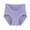 Purple, variant on CFLVAEK Plus Size Panty for Women Cotton High Waisted Briefs Panties Comfortable Full Coverage Stretch Soft Breathable Underpants(Gray XL)