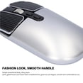 thumbnail image 3 of Ratón Inalámbrico Recargable Mute Quiet Click Mouse Ratón Ergonómico Conexión 2.4G 800/1200/1600Dpi Tecla De Acceso Directo De Escritorio Delgado Para Pc Laptop Notebook Cateissary EL014172-05, 3 of 6