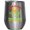 Silver, variant on Born to Play Video Games, Forced to Go to School, Gamer Student, White 12oz Wine Tumbler