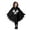 AB315 Black, variant on Bainana Child Halloween Onesie Cosplay Ghost Robe Outfits Breathable Long Sleeve Hooded Face Print Robe Boys And Girls Theme Party Clothes