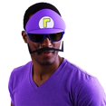 thumbnail image 3 of Gafas de sol Sun-Staches Super Mario Waluigi Purple UV400, 3 of 3