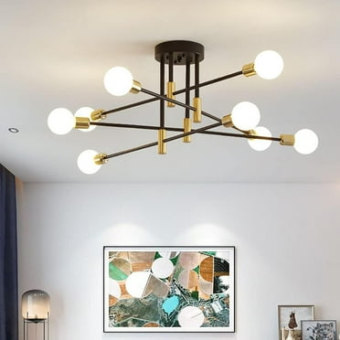 Eccomum 8-Light Modern Sputnik Chandelier