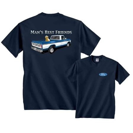 Man's Best Friend Ford Truck T-Shirt (Cheap Best Friend Shirts)