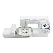 Brother Innov-ís NQ1600E Embroidery Machine plus 24 Spool Embroidery Thread Kit & Initial Stitch Embroidery Software