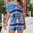 thumbnail image 2 of 4th of July Pajamas Set Womens Loungewear Sleepwear 2 Piece PJ Sets, 2 of 7