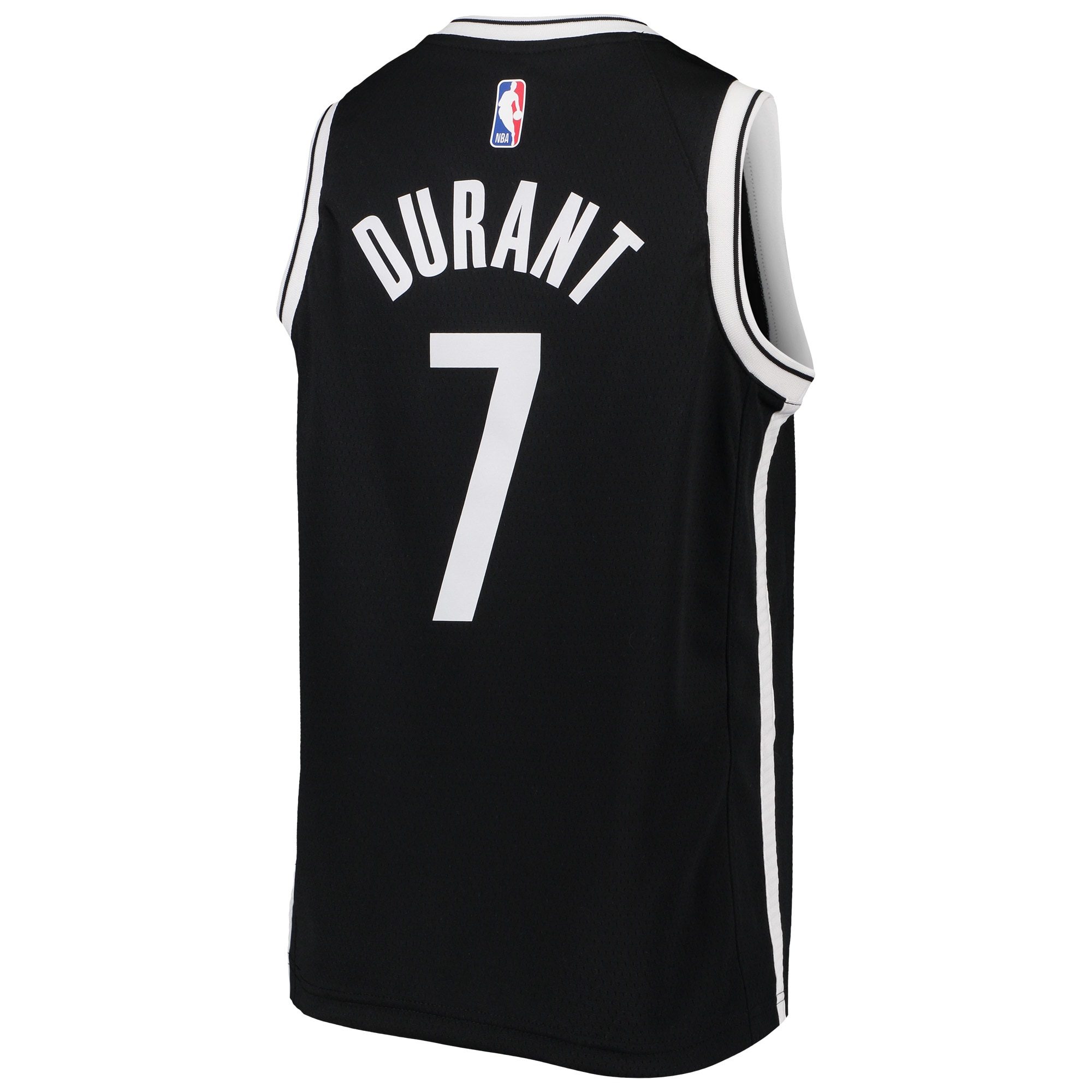 Youth Nike Kevin Durant Black Brooklyn Nets Swingman Jersey - Icon Edition - image 3 of 3