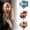 A, variant on zhonghuaying Hot Air Balloon Hanging Ornament, 2D Flat Wall Art, Industrial Balloon Wall Piece with Light-Up Window Motifs A