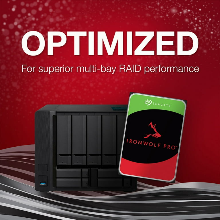 Seagate IronWolf Pro 24TB HDD NAS 7200 RPM 512MB Cache SATA 3.5