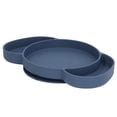 thumbnail image 4 of Baby Suction Plates, Easy To Clean Cute Kids Divided Plates Prevent Slipping  for Babies Dark Blue, 4 of 7