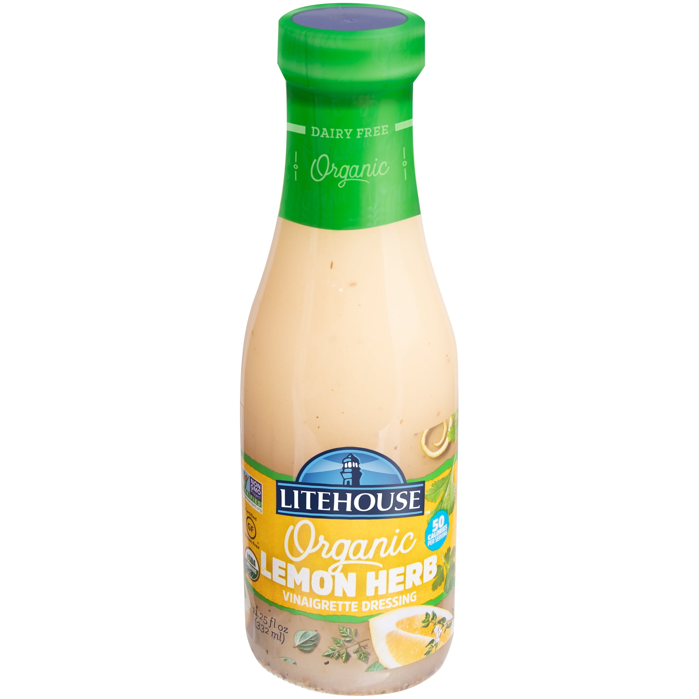 Litehouse Organic Lemon Herb Vinaigrette Dressing 11.25 fl. oz. Bottle