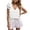 White, variant on Womens Tank Tops Casual V Neck Flutter Sleeveless Blouse Summer Cropped Tank Top with Ruffle Womens Style Vest Summer Tops for Women Red L