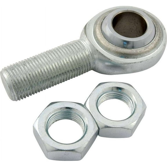 Allstar-ALL52132 Steering Shaft Support, Spherical Rod End, 3/4-16 in Right Hand Male Thread, Oversized, Jam Nut, Steel,