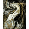 thumbnail image 3 of Black Gold Abstract Pattern Contemporary Modern Rug 4x6ft Washable Soft Area Rug for Living Room Bedroom Dining Room Non Slip Kitchen Runner Rug Hallway Mat, 3 of 7