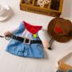 thumbnail image 5 of Disfraz de perro vaquero con sombrero, ropa para perros, disfraces de Halloween para gatos y perros pequeños, 5 of 6