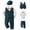 Navy, variant on Toddler Boys Girls Clothes Fall Winter Outfit Sets, Baby Boy Girl 6M 1T 2T 3T 4T 5T 2PCS