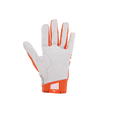 thumbnail image 2 of Mizuno B-303 Youth Baseball Batting Glove, Size Medium, Orange-White (2000), 2 of 2