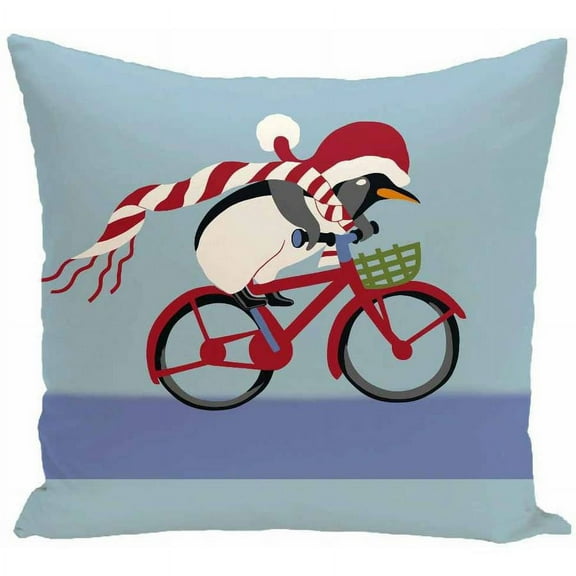 Simply Daisy Holiday Animal Print Decorative Pillow, 16" x 16"