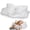 White, variant on CCidea Cervical Neck Support Pillow for Sleeping & Pain Relief – Ergonomic Contour Memory Foam Pillows for Side/Back/Stomach Sleepers