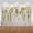 7x5ft, variant on Wedding Flower Backdrop Wall Floral Bridal Shower Backdrops for Photoshoot Wedding Decoration for Reception White Rose Floral Photography Background Banner(10x7ft)