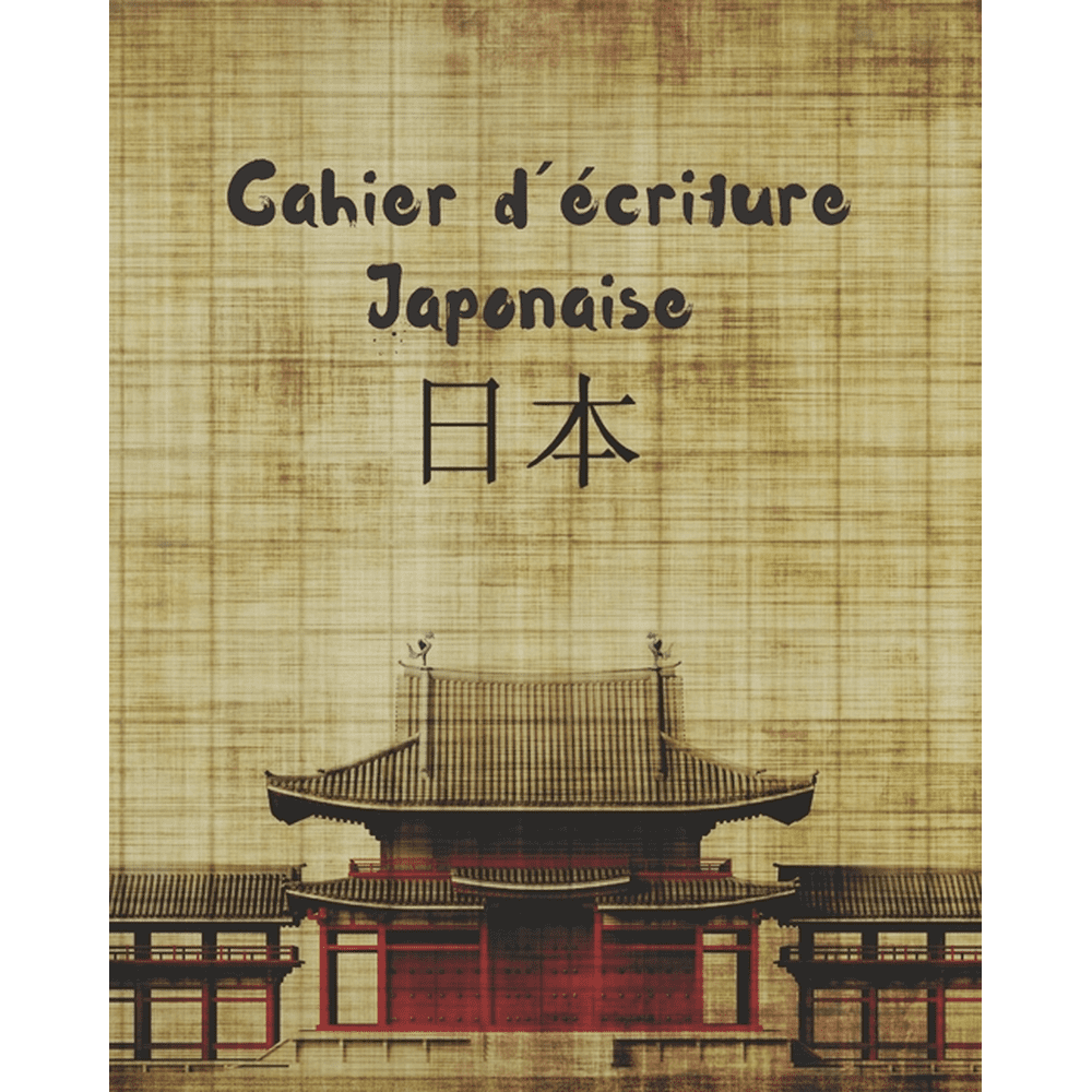Cahier D´écriture Japonaise Notebook Pour La Pratique de la