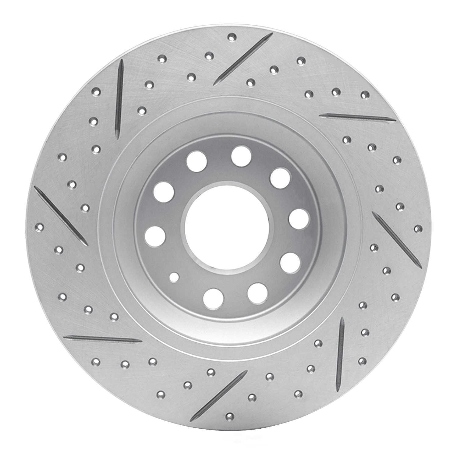 Dynamic Friction Company 830-73082R DFC Geoperformance Rotor - Drilled and Slotted