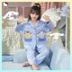 thumbnail image 1 of Anime Sanrioed Kids Pajamas Cinnamoroll Kuromi Hello Kitty Spring Kawaii Girl Cotton Sleepwear Parent-Child Loungewear Homewear, 1 of 5