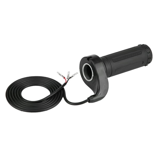 Puño del acelerador de la motocicleta, puño del acelerador giratorio eléctrico universal para motocicleta, acelerador de velocidad giratorio, máxima comodidad