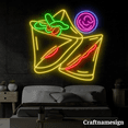thumbnail image 2 of Craftnamesign Quesadilla Neon Sign for Mexican Food Restaurant Wall Decor, 2 of 4