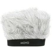 Movo Photo WS-R30 Professional Furry Rigid Windscreen for Zoom H4n/H5/H6, Tascam DR-40/DR-100MKII & Sony PCM-D50