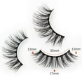 thumbnail image 4 of Pestañas postizas de visón sintético, paquete de 10 pares, pestañas 8D dramáticas, estilo ojo de gato con volumen, paquete múltiple de pestañas de visón, 4 of 4