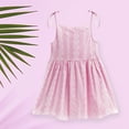 thumbnail image 2 of Odeerbi Toddler Dress Girls Floral Slip Dress Summer Beach Dress Baby Clothes Kids Seaside Sling Skirt Pink, 2 of 9