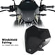 thumbnail image 3 of Spoiler Windscreen Windshield for BMW S1000R Black, 3 of 5